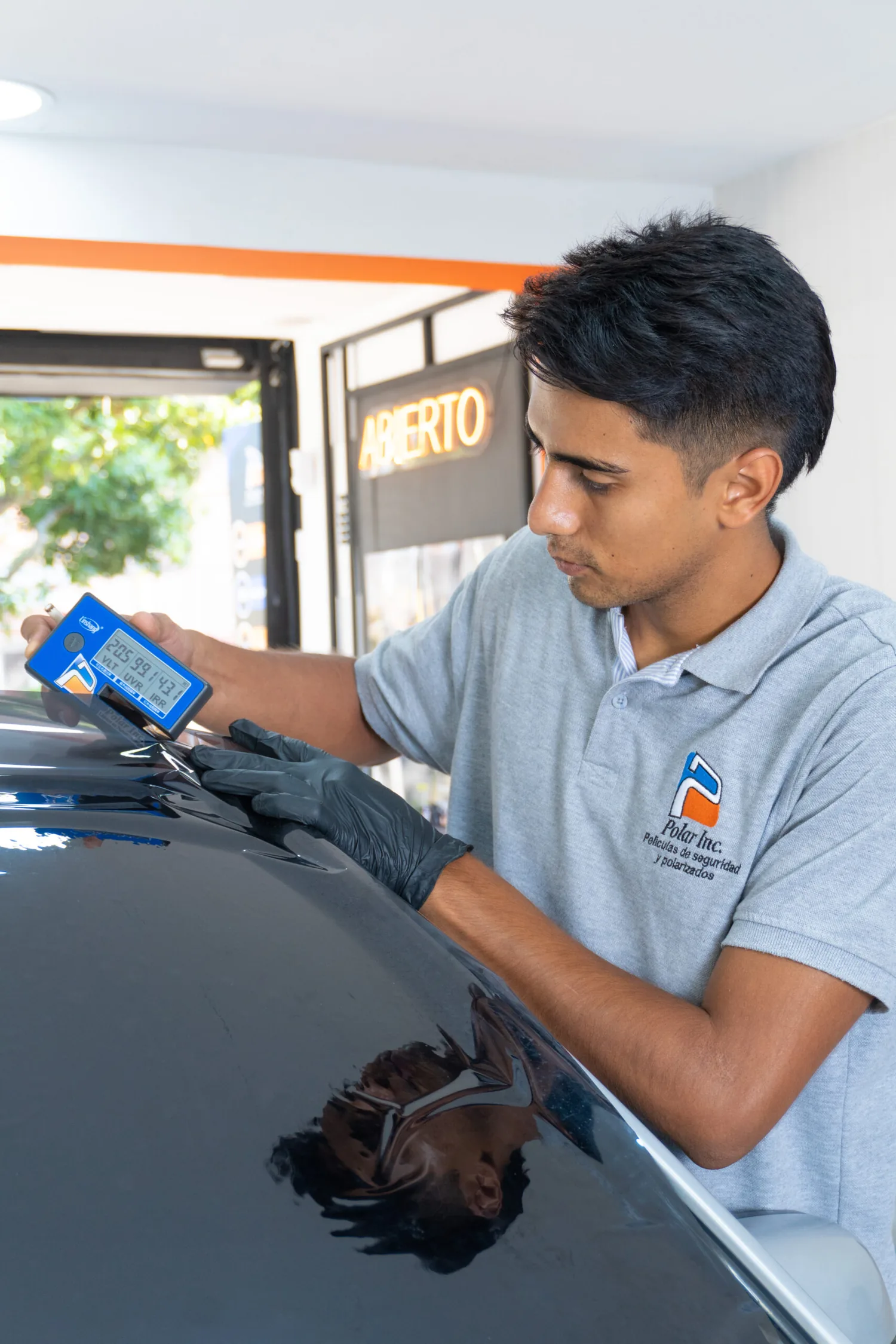 Instalación de polarizado nanocerámico